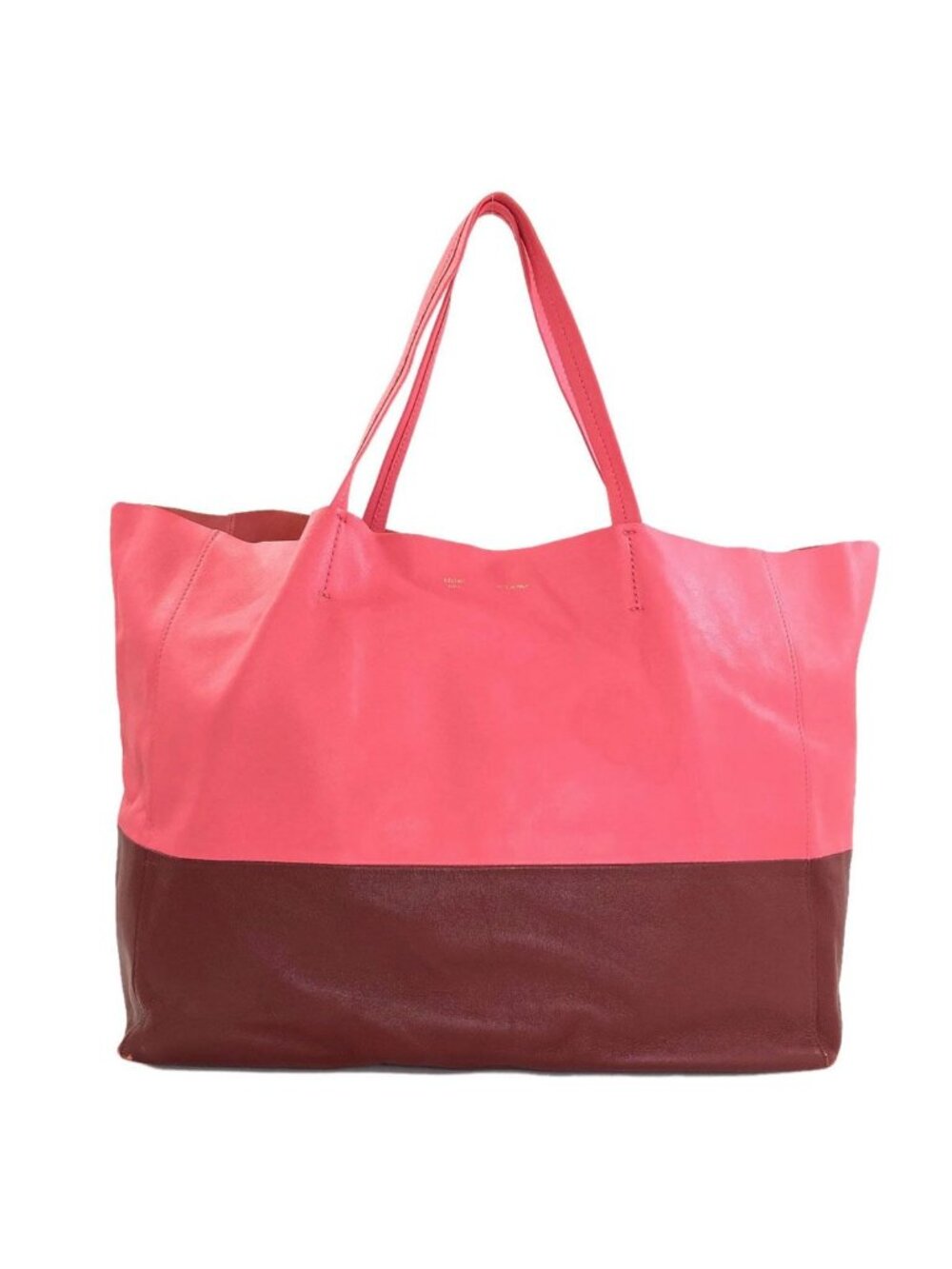 Celine Horizontal Cabas Tote Bag Leather
